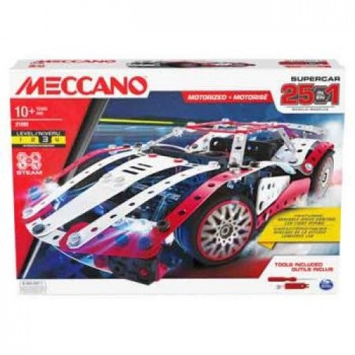 Meccano Supercar 25 In 1 Models