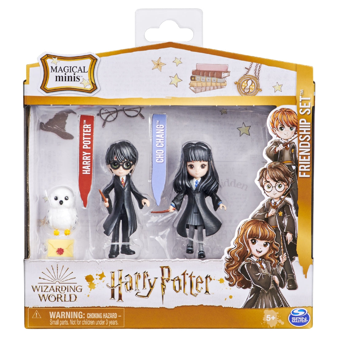 HARRY POTTER MAGICAL MINIS - HARRY & CHO CHANG FRIENDSHIP SET