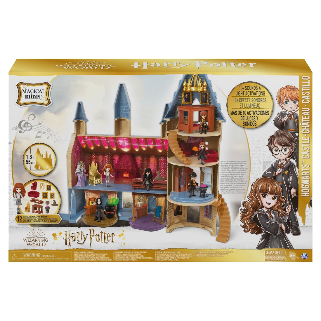 HARRY POTTER MAGICAL MINIS HOGWARTS CASTLE