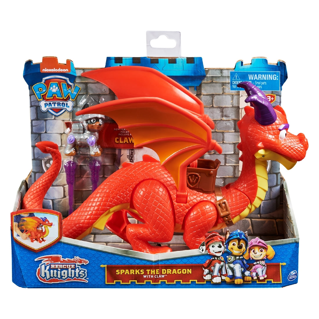 Paw Patrol Rescue Knights - Sparks The Dragon