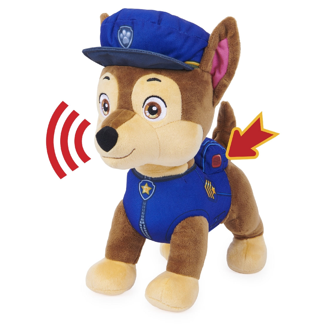Paw Patrol Interactive Plush - Chase