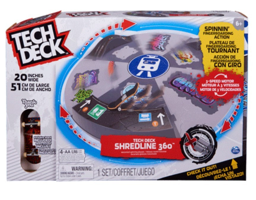 TECH DECK SHREDLINE 360 TURNTABLE