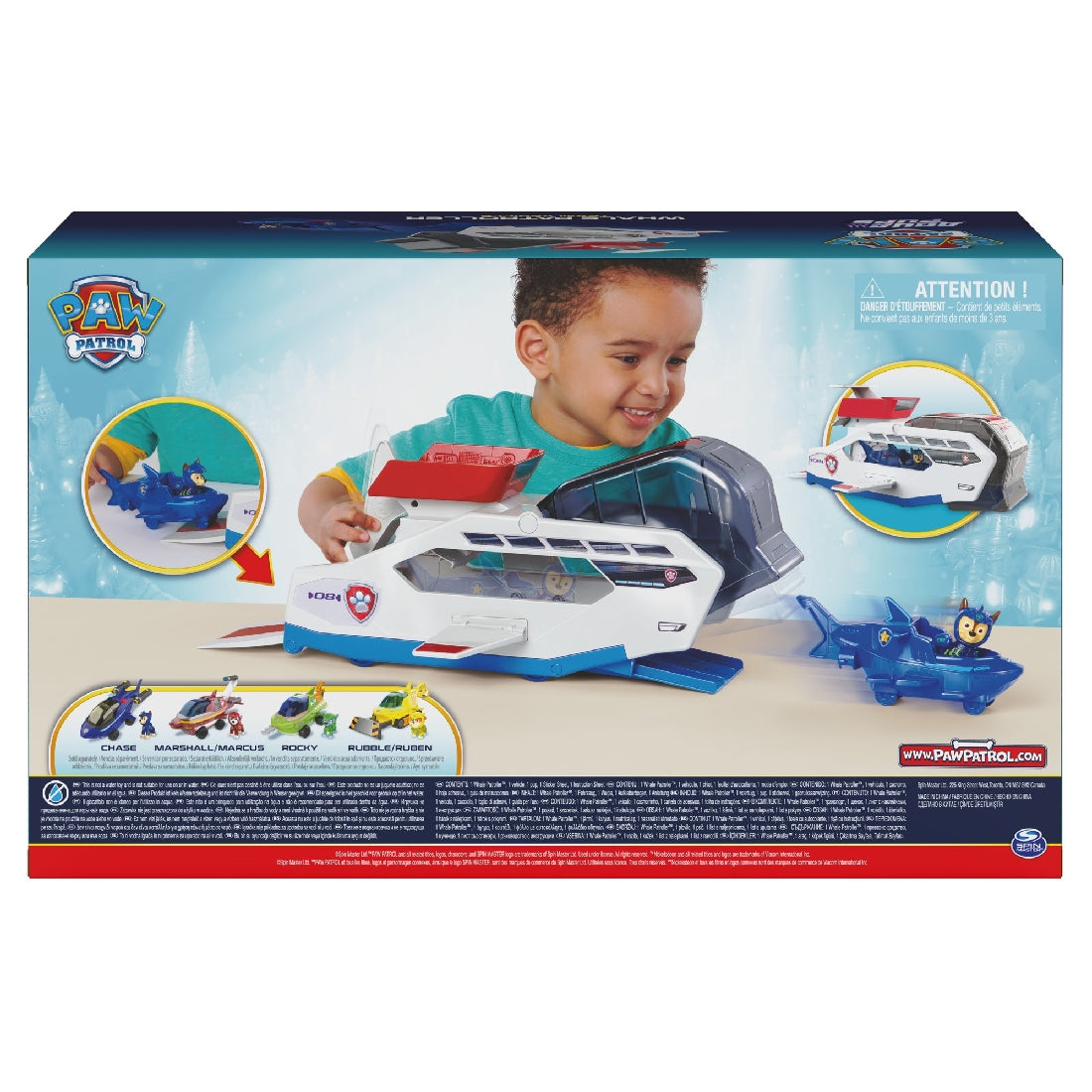 Paw Patrol Aqua Pups Whale Patroller