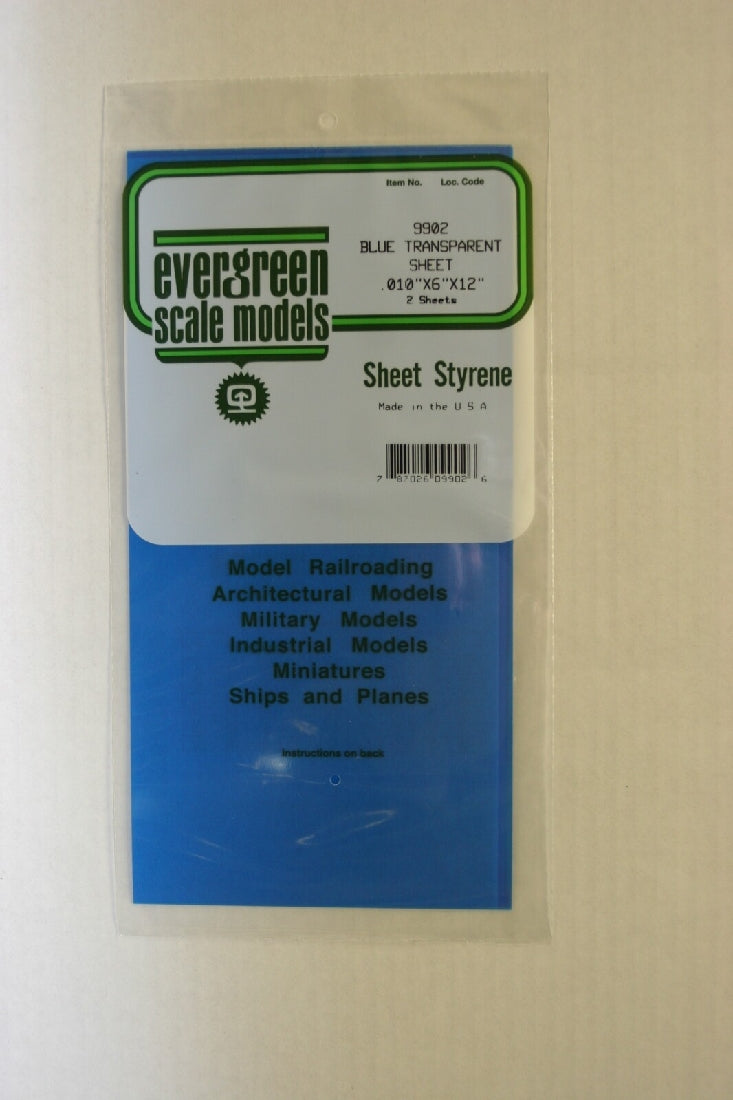 EVERGREEN SHEET STYRENE 9902