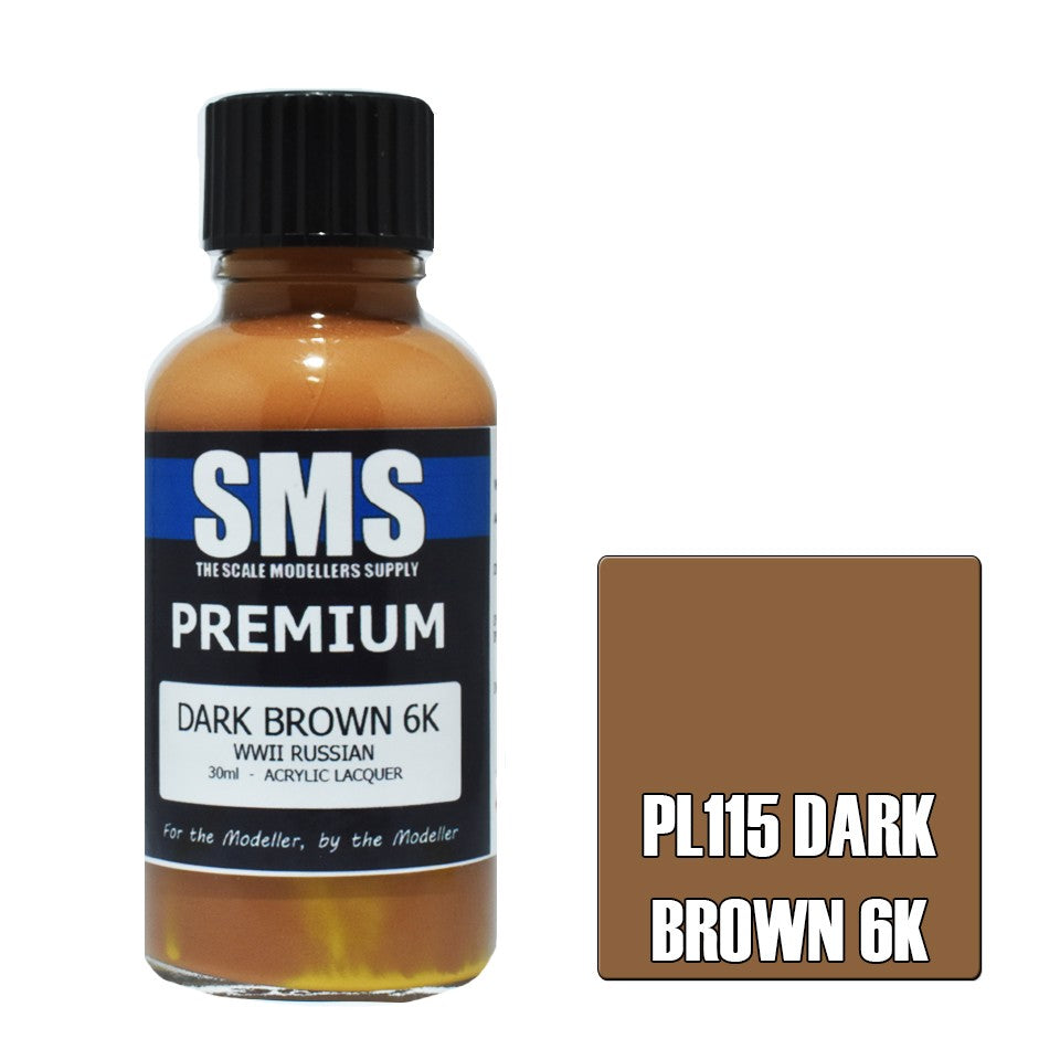 PREMIUM DARK BROWN 6K 30ML