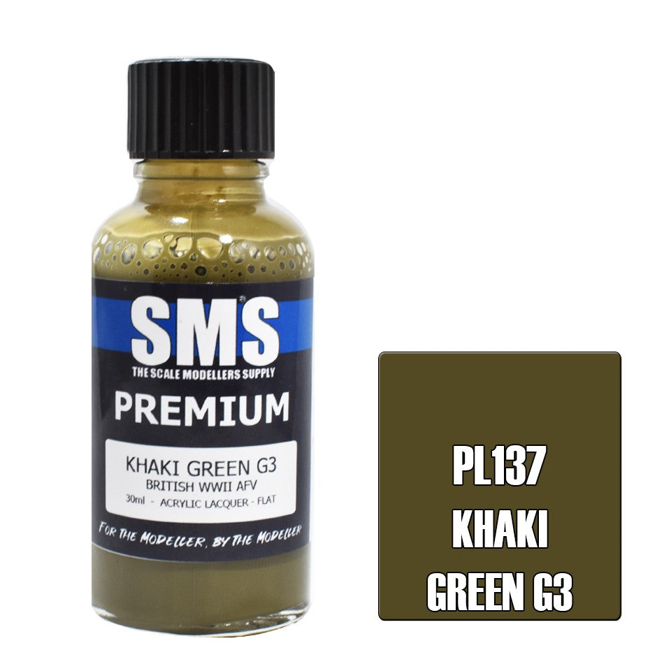 SMS PREMIUM KHAKI GREEN G3 30ML
