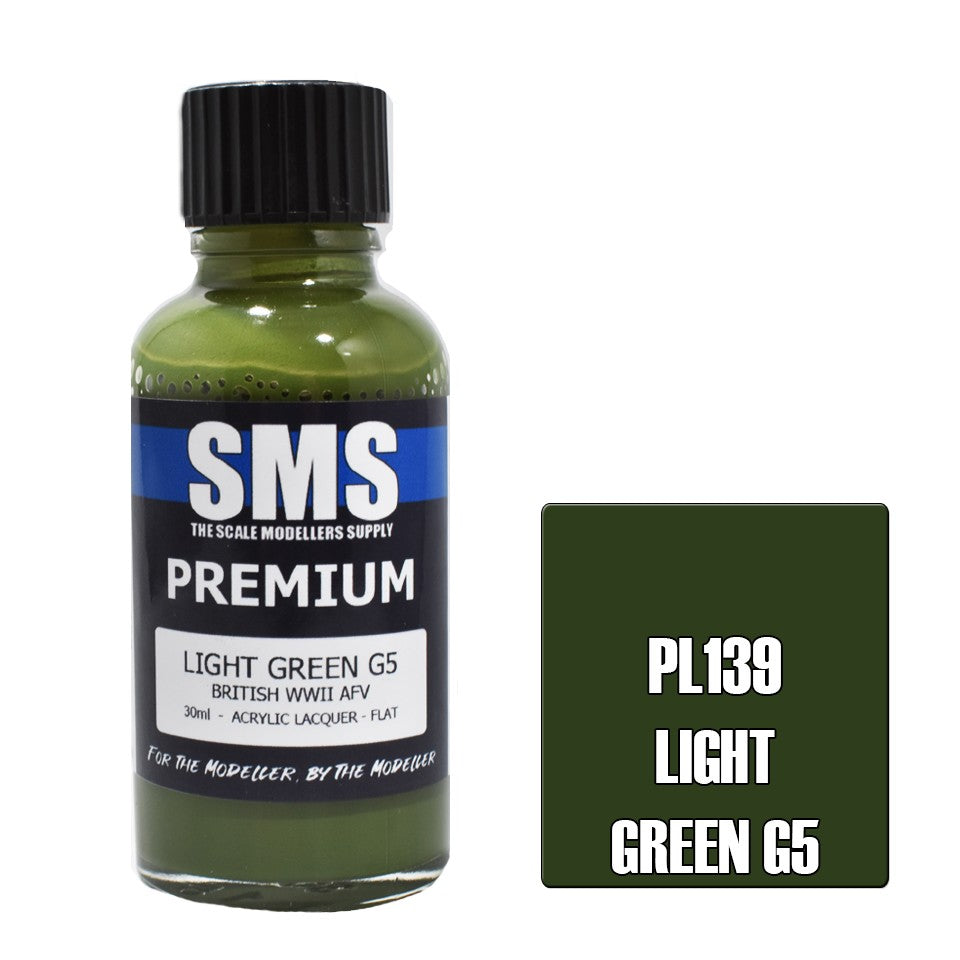 SMS PREMIUM LIGHT GREEN G5 30ML