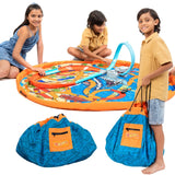 HOTWHEELS 2 SIDED TOY BAG & PLAYMAT