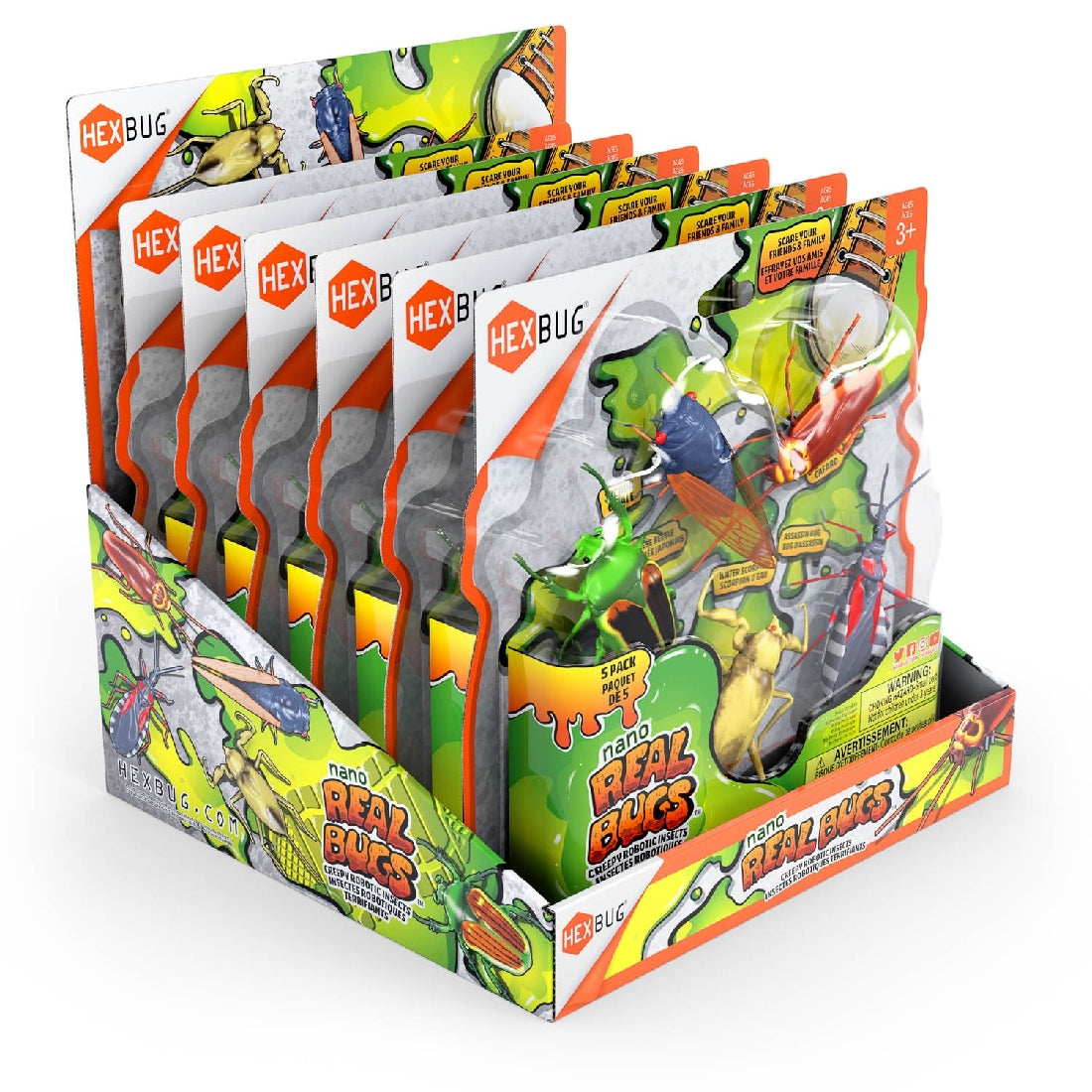 Hexbug Nano Real Bugs 5pk
