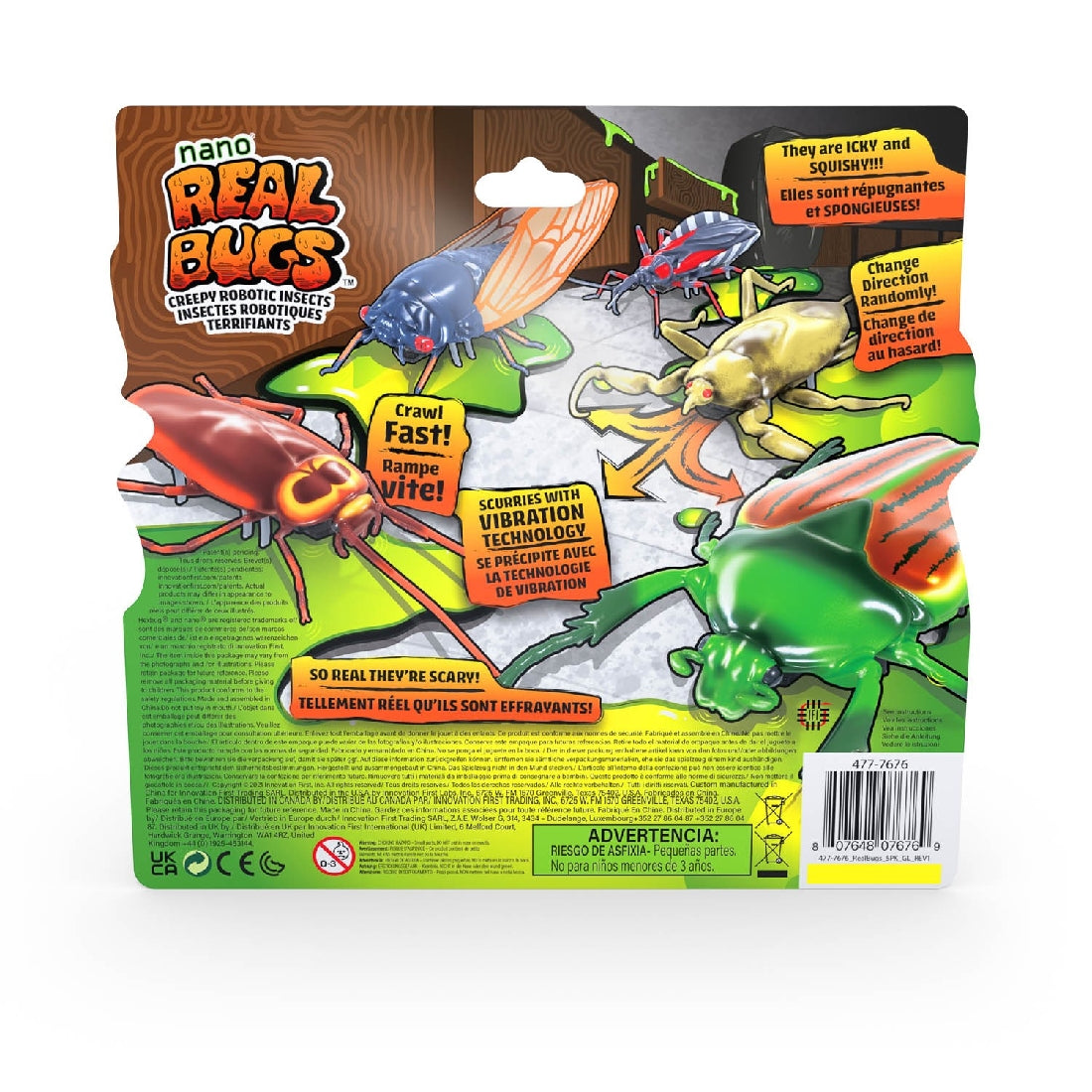 Hexbug Nano Real Bugs 5pk