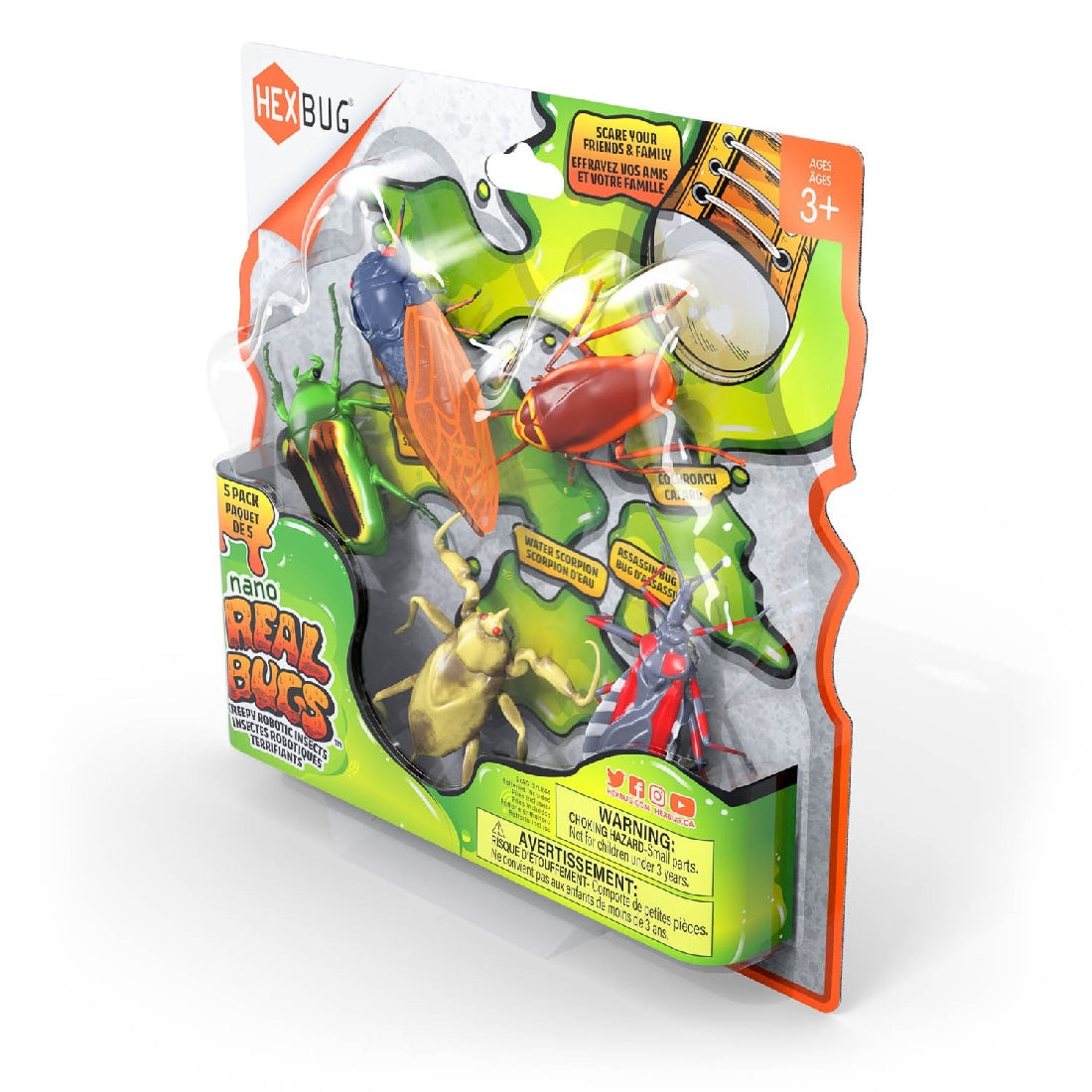 Hexbug Nano Real Bugs 5pk
