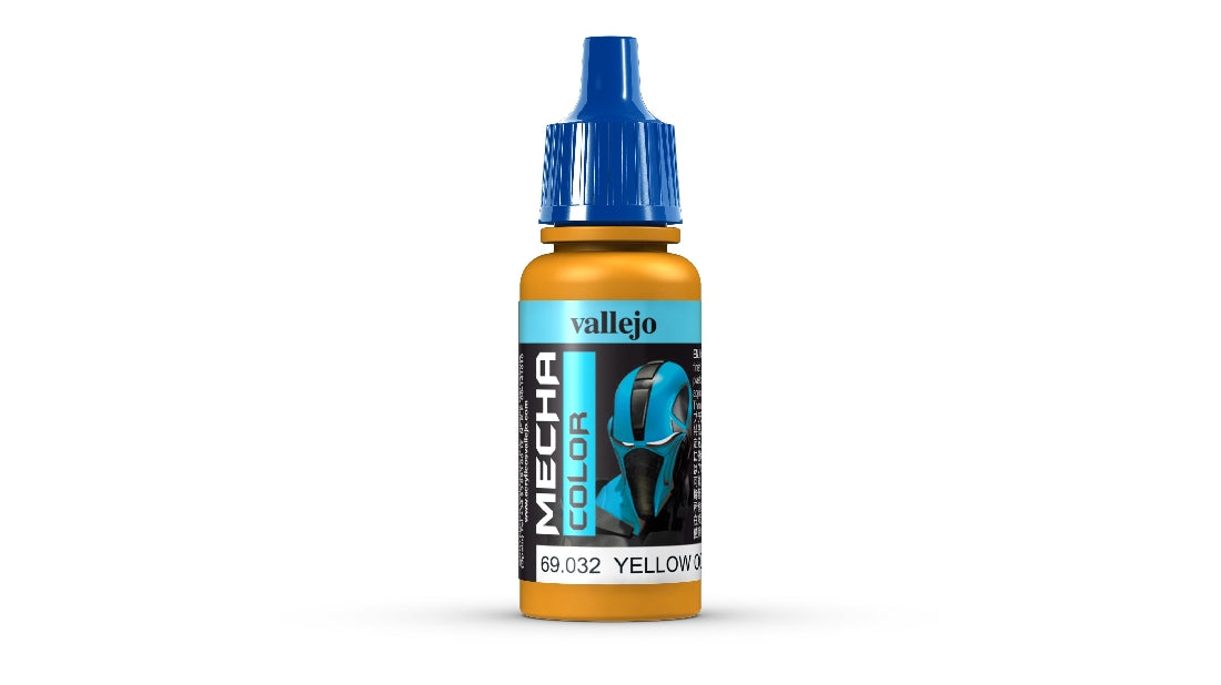 VALLEJO MECHA COLOUR YELLOW OCHRE 17ML ACRYLIC PAINT