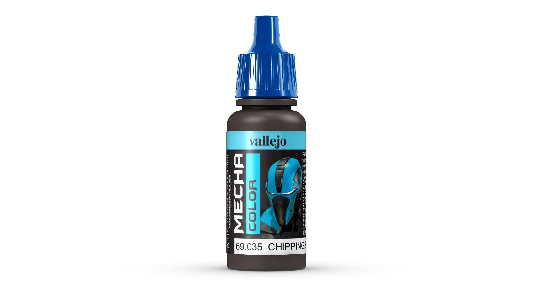 VALLEJO MECHA COLOUR CHIPPING BROWN 17ML ACRYLIC PAINT