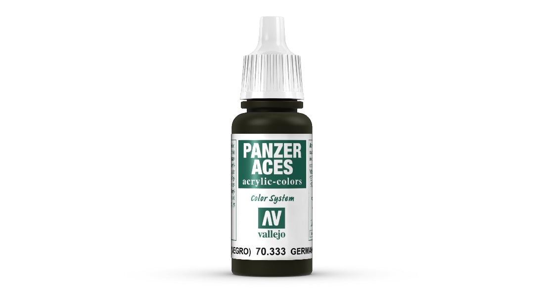 VALLEJO PANZER ACES GERMAN TANKER (BLACK) 17 ML