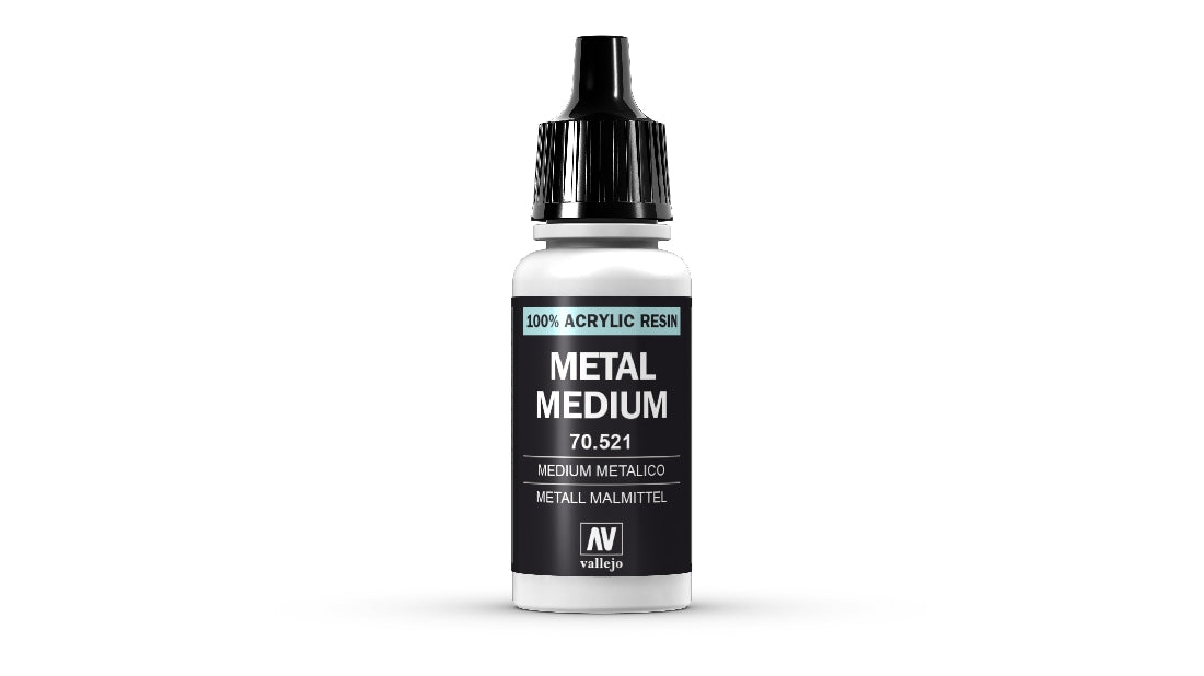 VALLEJO METALLIC MEDIUM 18ML