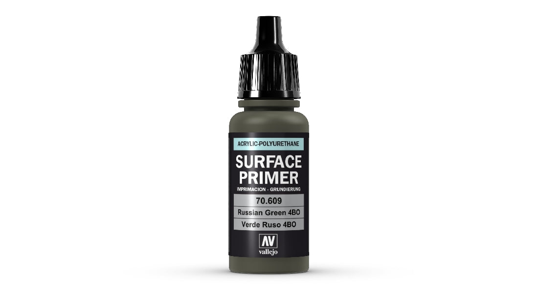 VALLEJO SURFACE PRIMER RUSSIAN GREEN 4BO 17 ML