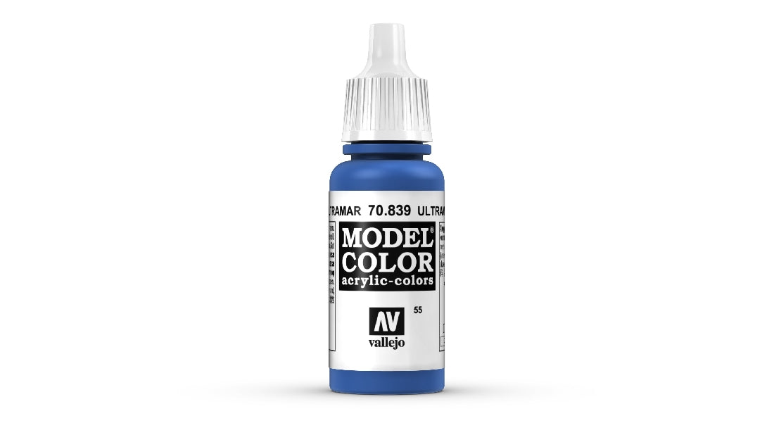 VALLEJO MODEL COLOUR ULTRAMARINE 17 ML