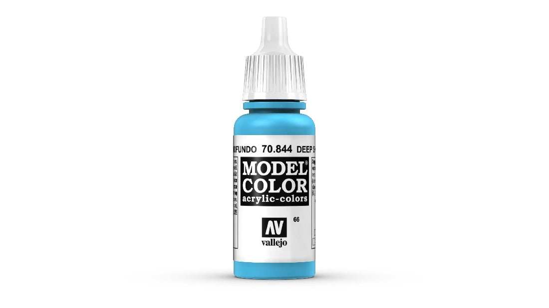 Vallejo Model Color #065 Deep Sky Blue 18ml Matt Acrylic Paint