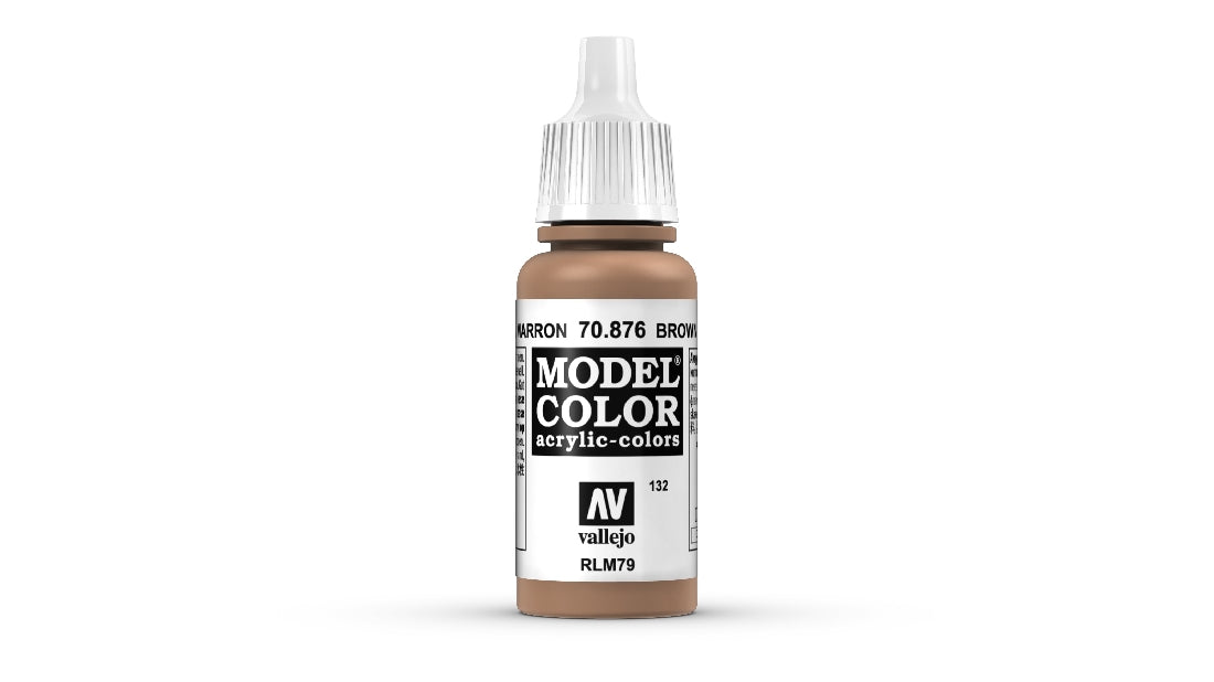 Vallejo Model Color #015 Brown Sand 18ml Matt Acrylic Paint