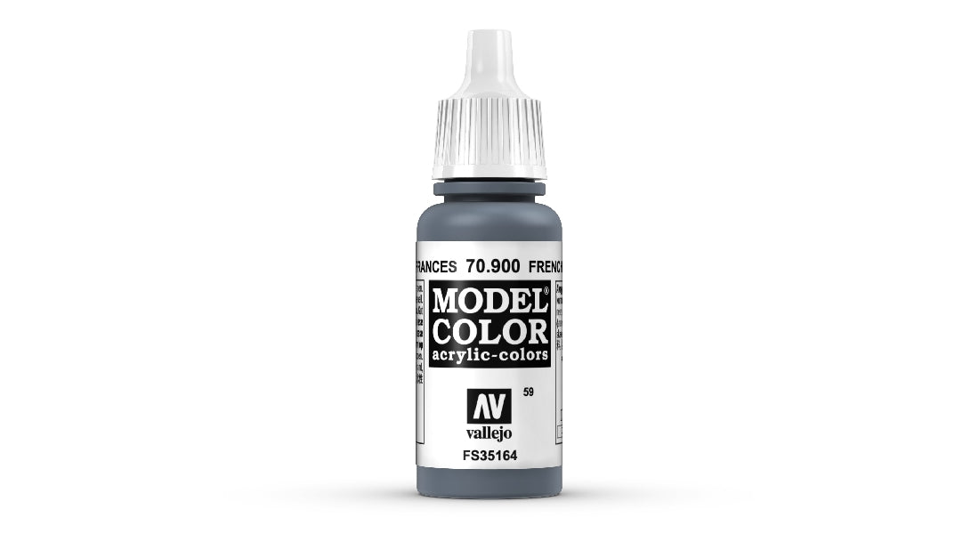 VALLEJO MODEL COLOUR FRENCH MIRAGE BLUE 17 ML