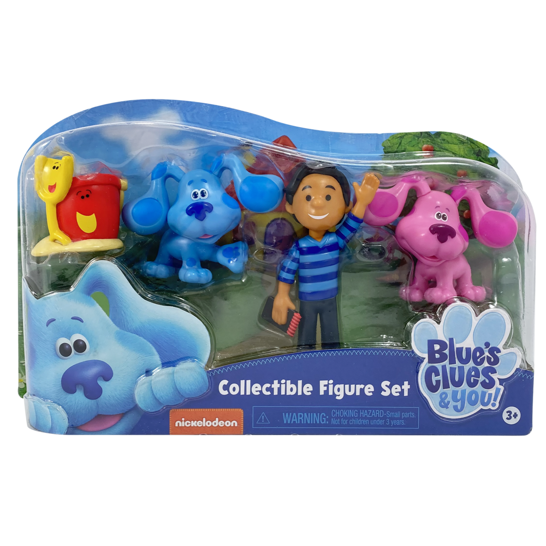 Blue's Clues Collectable Figure Set 4pk