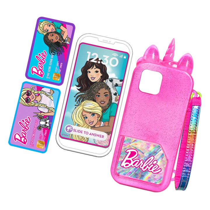 BARBIE UNICORN PLAY PHONE SET