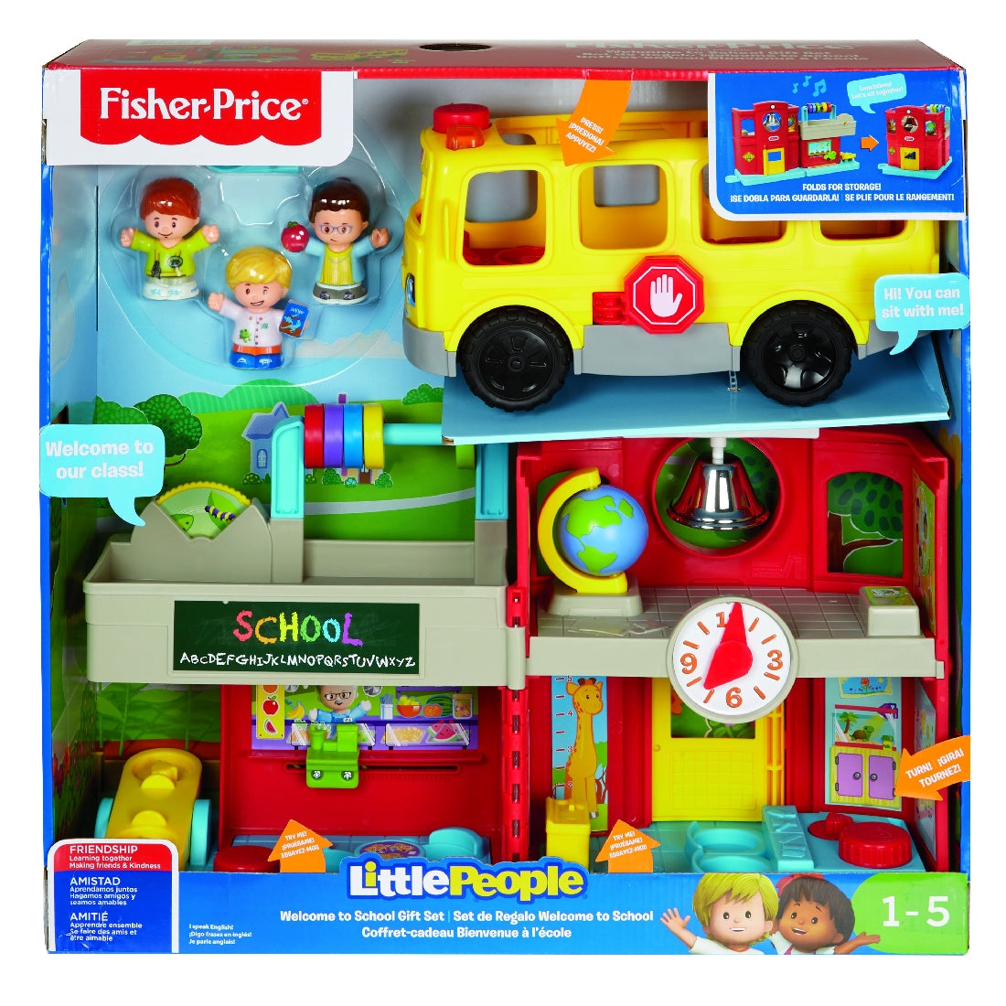 Fisher-price Welcome To School Set
