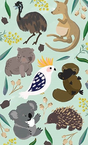 Greeting Card - Australian Animals