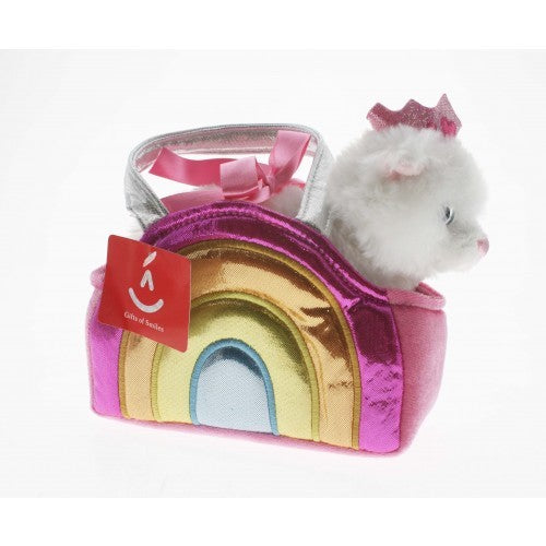 Fancy Pals - Princess Kitty In Rainbow Bag