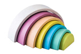 Wooden Rainbow Stacker - Vintage