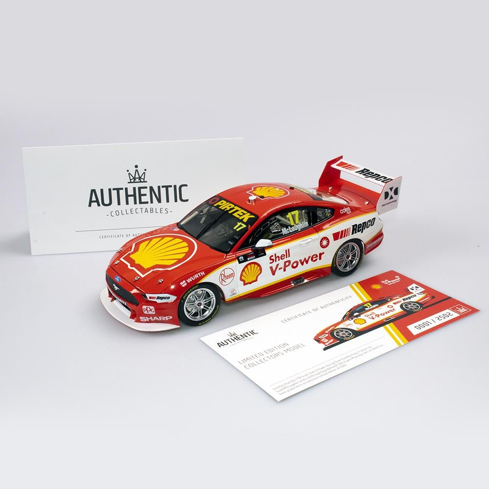 AC 1/18 SHELL V-POWER RACING TEAM #17 FORD MUSTANG GT SUPERCAR - 2019 CHAMPIONSHIP SEASON