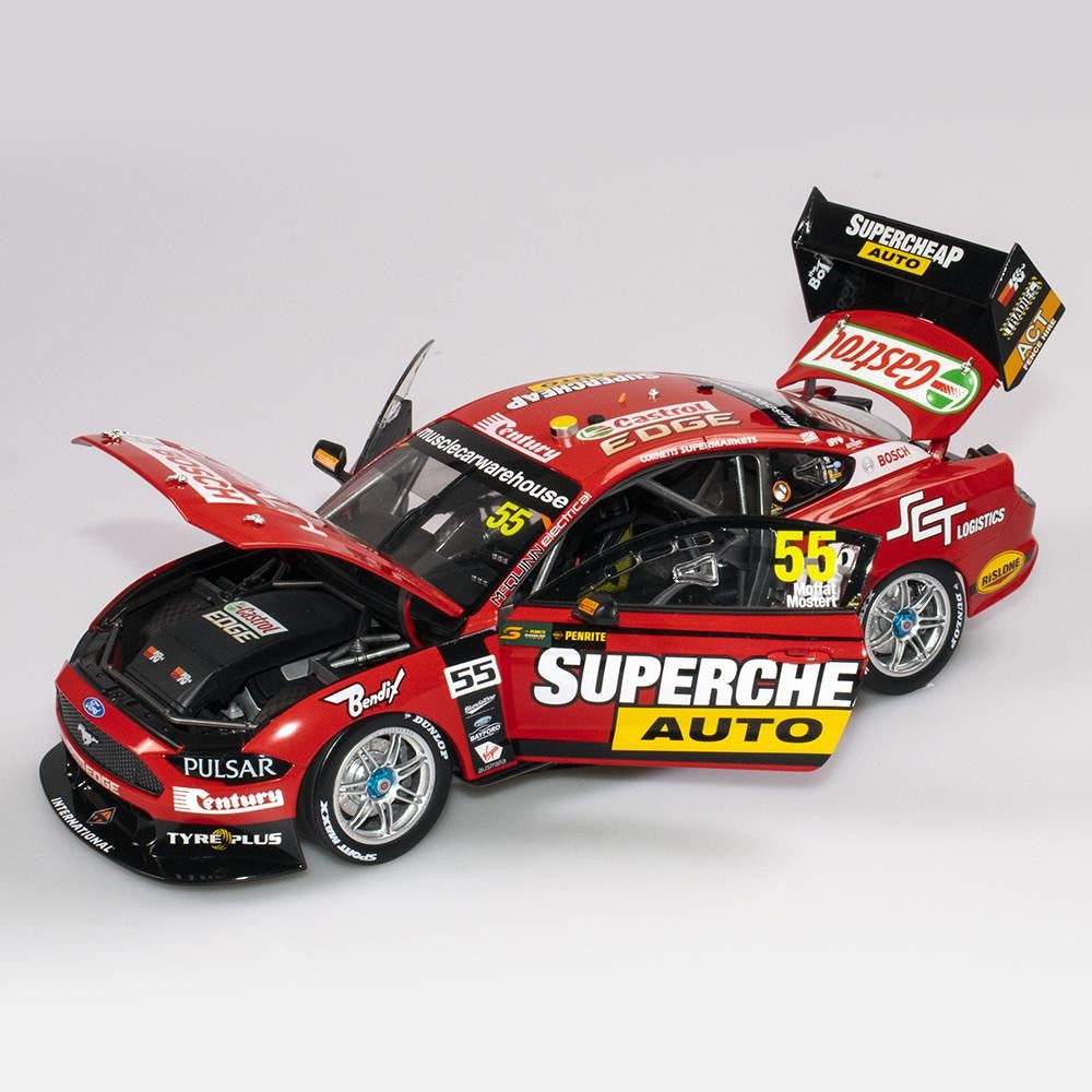 Ac 1/18 Supercheap Auto Racing #55 Ford Mustang Gt Supercar - 2019 Championship