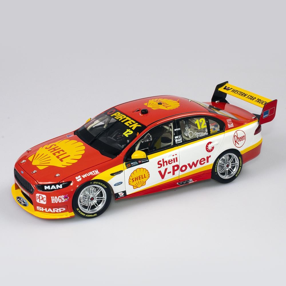 1/18 Shell V-power #12 Ford Fgx Falcon - 2017 Sandown 500 Retro Round