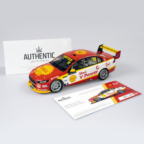 1/18 Shell V-power #12 Ford Fgx Falcon - 2017 Sandown 500 Retro Round