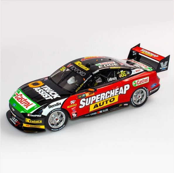 AUTHENTIC COLLECTABLES 1:18 SUPERCHEAP AUTO RACING #55 FORD MUSTANG GT SUPERCAR - 2020 CHAMPIONSHIP SEASON (FIRST RACE WIN LIVERY)